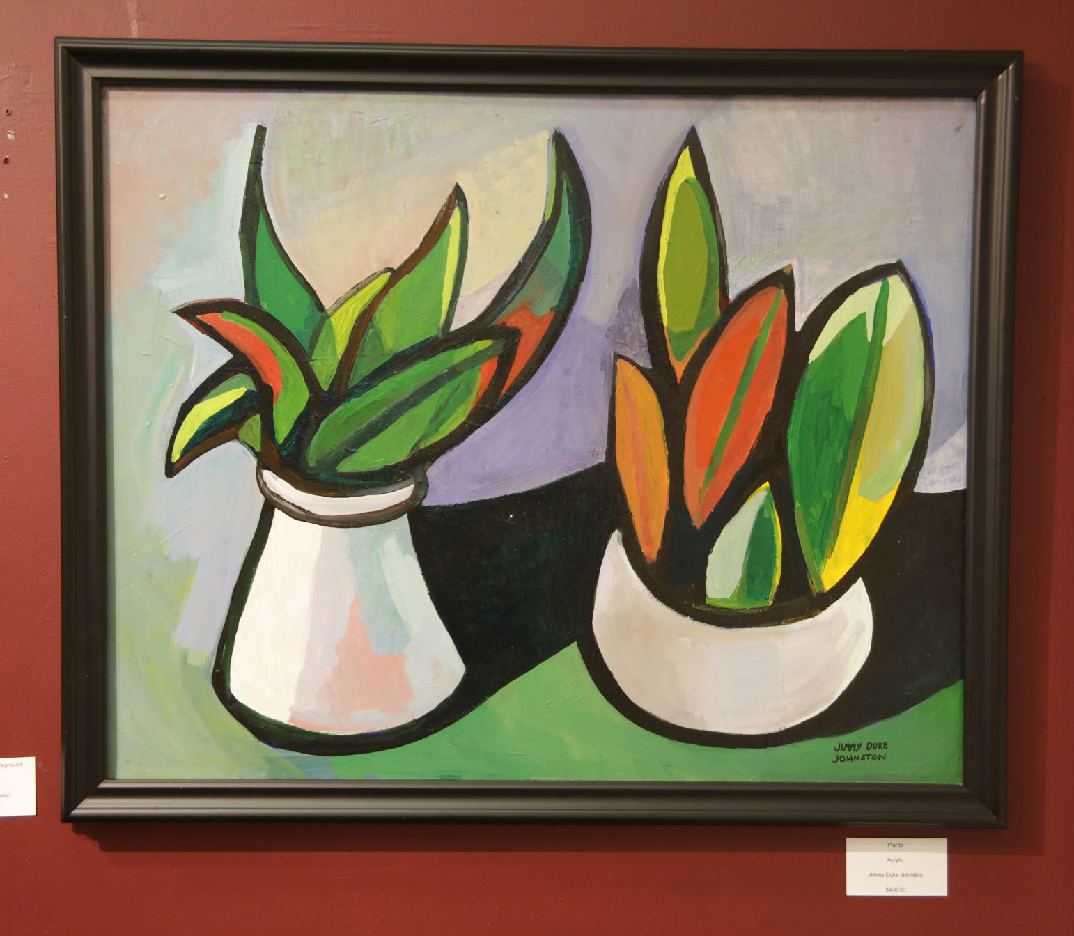 Opening for the Visions art exhibit at the Southern Shore Gallery